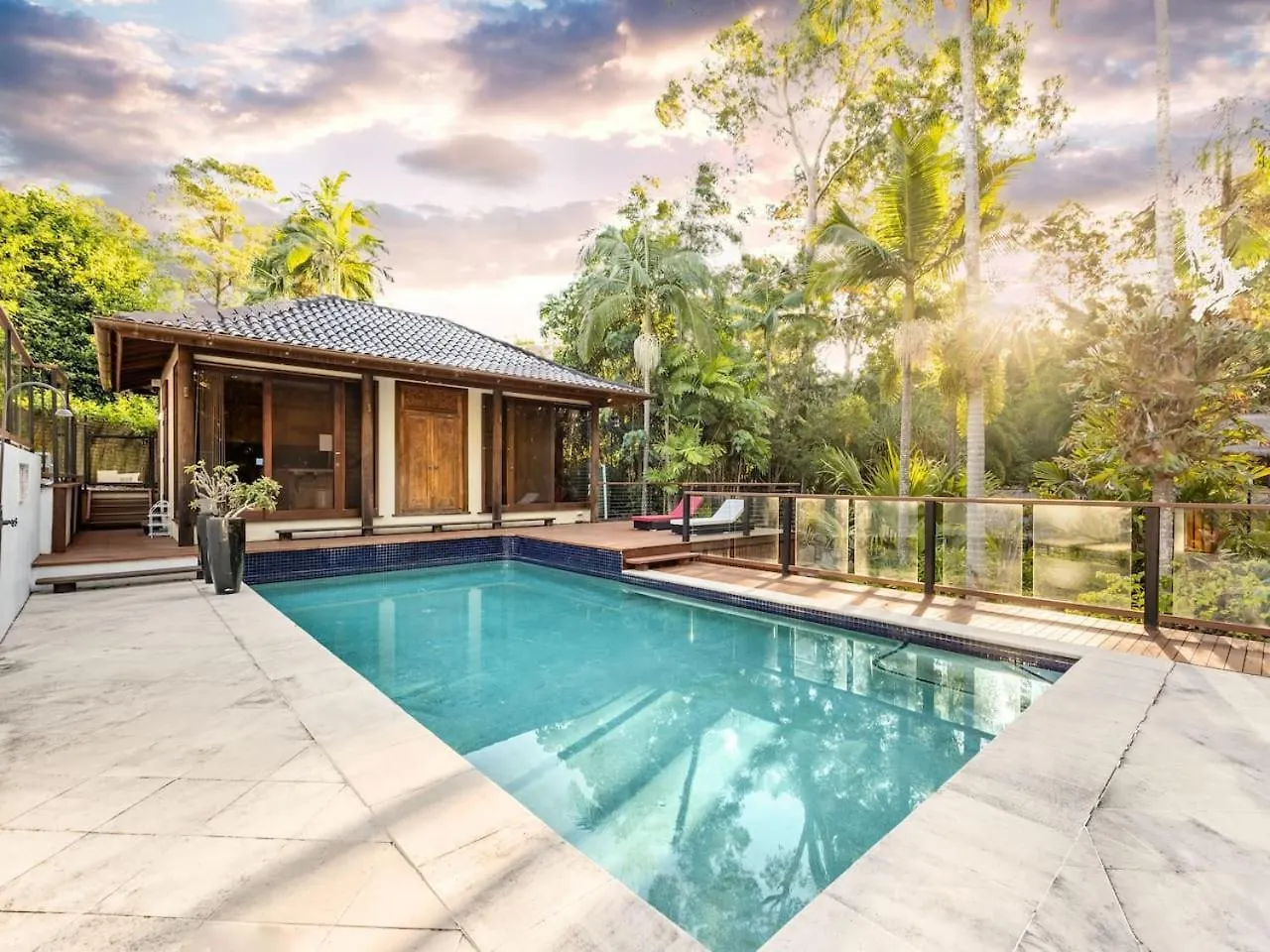 Pool Tennis And Cinema 7Beds Bali Inspired Retreat Jindalee