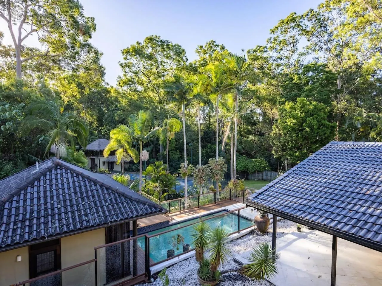 Semesterbostad Pool Tennis And Cinema 7Beds Bali Inspired Retreat Jindalee Australien